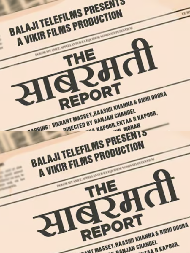 The sabarmati report new movie and release date