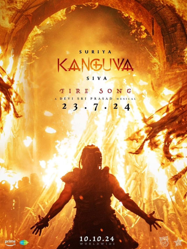 Kanguva film ka pehla song release hai.