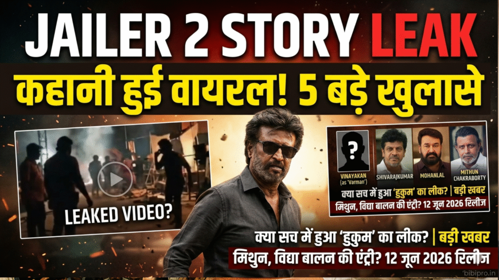 Jailer 2 Story Leak