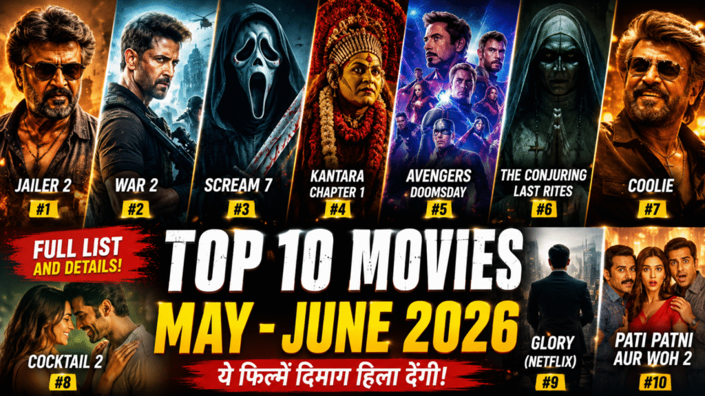 Top 10 Movies May June 2026