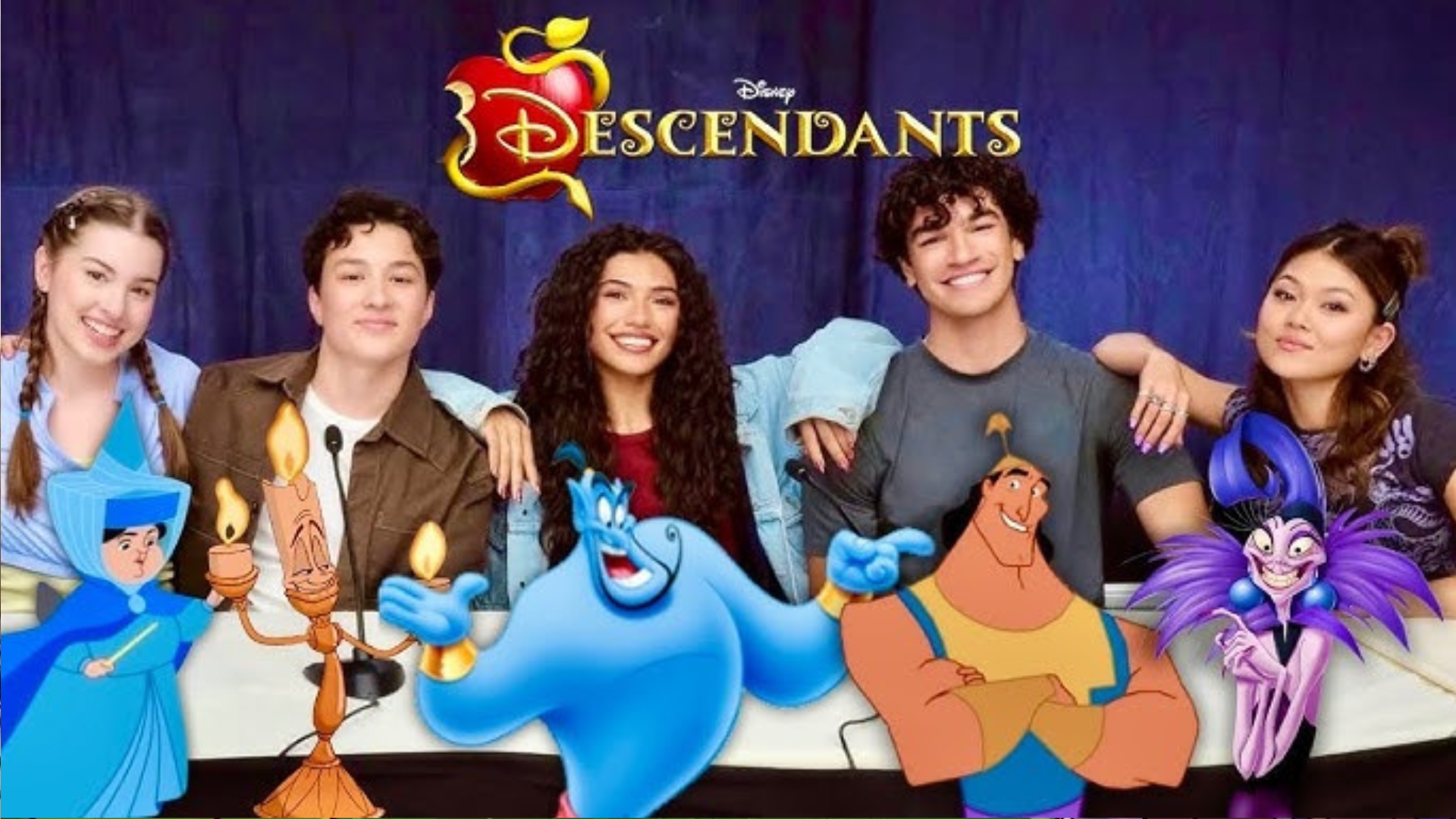 Descendants: Hidden Heroes Cast